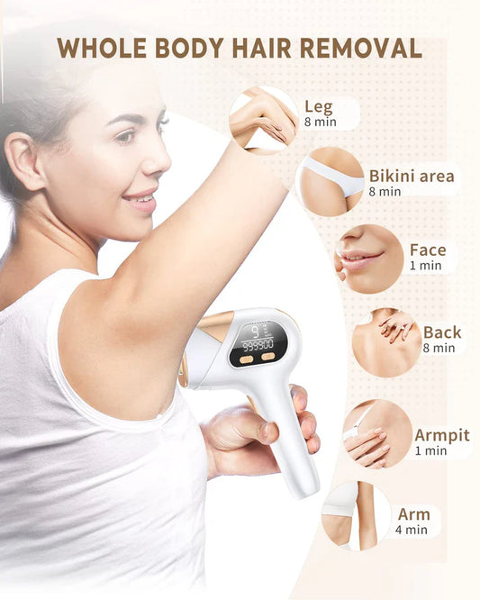 PB3 3-in-1 IPL Hair Removal Device