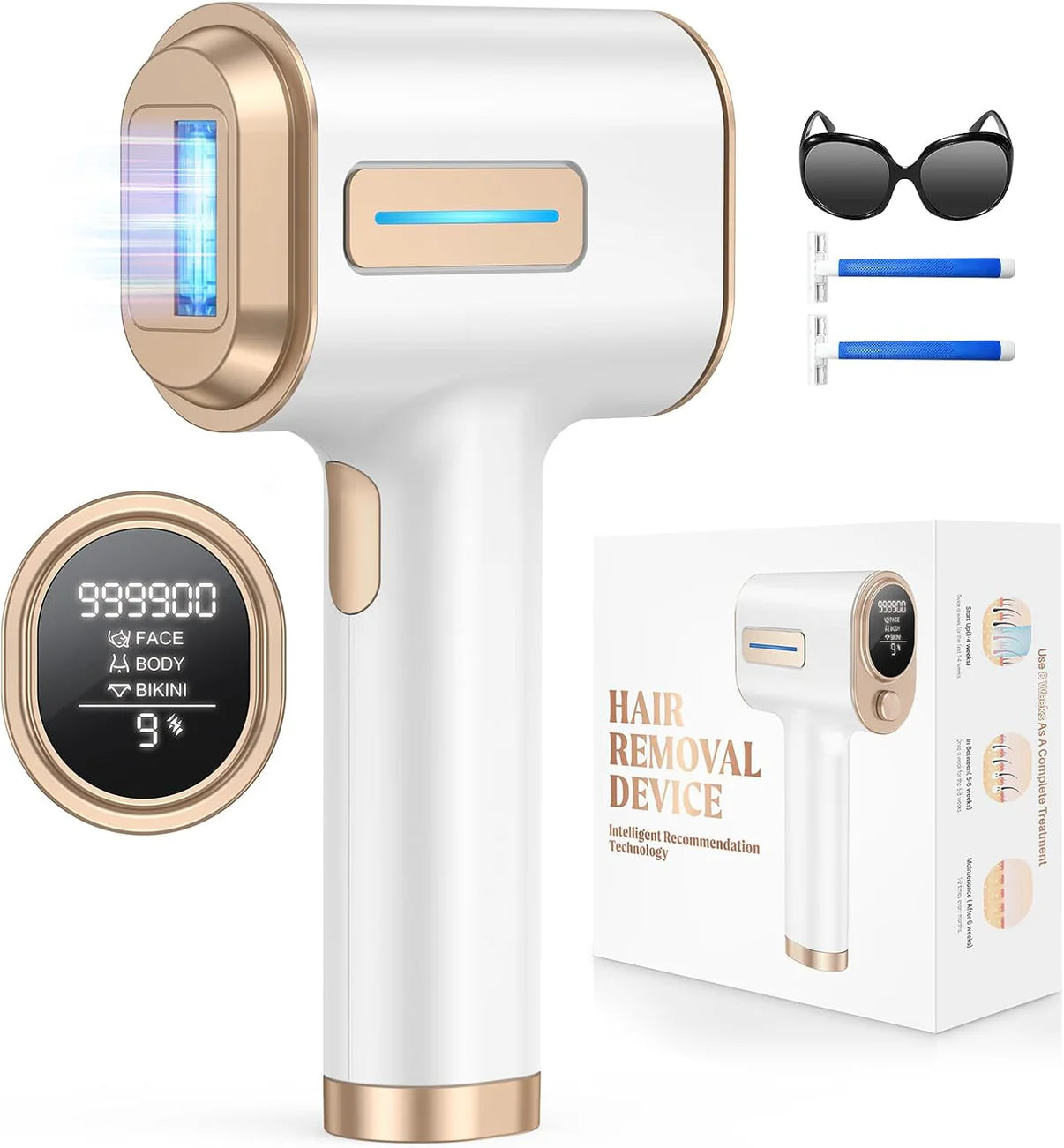 Haarlosy IGBT IPL Hair Removal Device